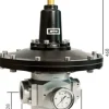 Präzisions-Druckminderer G 1-1/2", 20 - 50 mbar