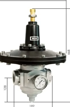 Präzisions-Druckminderer G 2", 50 - 150 mbar für CO2