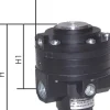 Präzisionsdruckregler (Volumenbooster) G 1/2"