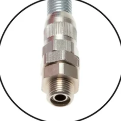 PUR-Spiralschlauch G 1/4"-8 x 5 mm, 3,0 mtr. Arbeitslänge, PUN