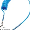 PUR-Spiralschlauch G 3/8"-12 x 8 mm, 6,0 mtr. Arbeitslänge, PUN