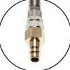 PUR-Spiralschlauch 10 x 6,5mm m. Kupplung, 3,0mtr. Arbeitslänge, NW 7,2