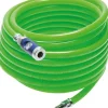 PVC-Gewebeschlauch 9 (3/8")x15mm, 20mtr. mit Kupplung & Stecker