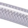 PVC-Gewebeschlauch 6x12,0mm, transparent, 10 mtr. Rolle