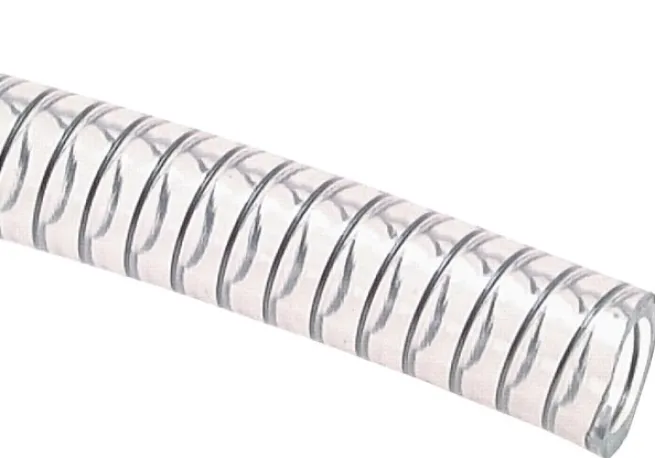 PVC-Saug-Druck-Schlauch mit Stahlspirale 127x8,0mm