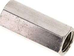 Rückschlagventil, G 1/4", PN 10, Messing vernickelt, Dichtung FKM