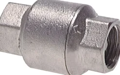 Rückschlagventil, G 1/2", PN 20, Messing vernickelt