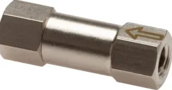 Rückschlagventil, G 1/8", PN 10, Messing vernickelt