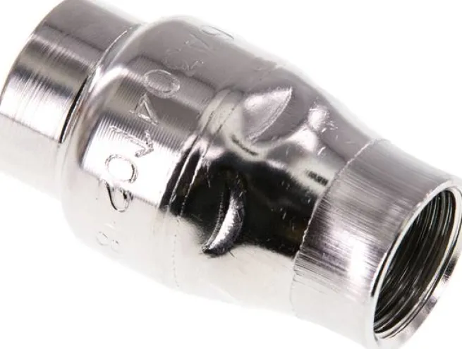 Rückschlagventil (leicht), G 1/2", PN 16, 1.4301