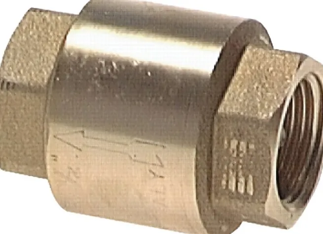 Rückschlagventil (leicht), G 1", PN 12, Messing