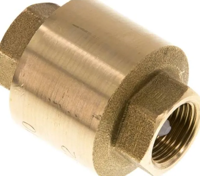 Rückschlagventil (leicht), G 3/8", PN 12, Messing