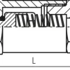 Rückschlagventil (Messing) G 1/2" (AG), PN 16