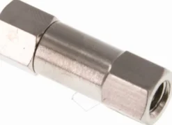 Rückschlagventil, M 5, PN 10, Messing vernickelt