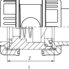 Rückschlagventil, PVC-U / EPDM, Rp 2"