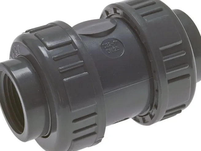 Rückschlagventil, PVC-U / EPDM, Rp 3"