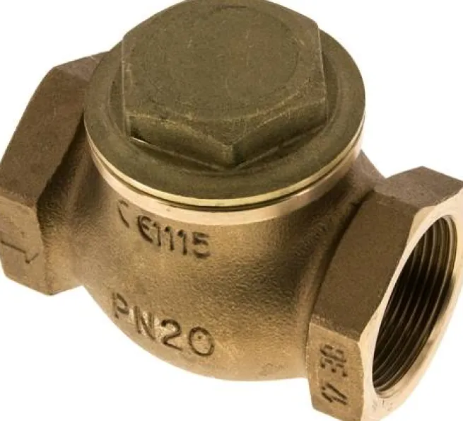 Rückschlagventil (schwer), G 1-1/2", PN 20, Rotguss