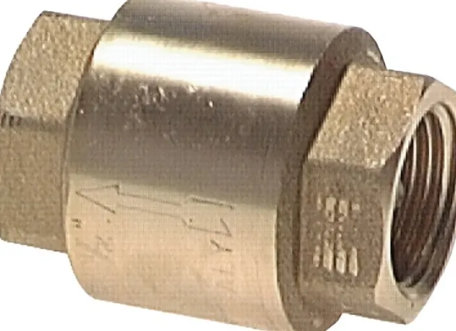Rückschlagventil (Vakuum), G 1", PN 25, Messing