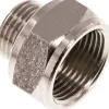 Reduziernippel G 1/2"(AG)-G 3/4"(IG), Messing vernickelt