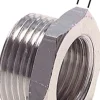 Reduziernippel G 3/8"(AG)-G 1/8"(IG), Messing vernickelt