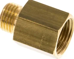 Reduziernippel G 1/4"(AG)-G 3/8"(IG), Messing