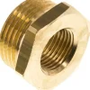 Reduziernippel G 1"(AG)-G 1/2"(IG), Messing