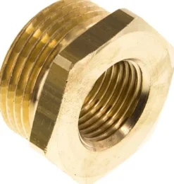 Reduziernippel G 1"(AG)-G 1/2"(IG), Messing