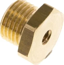 Reduziernippel G 1/4"(AG)-M 5(IG), Messing