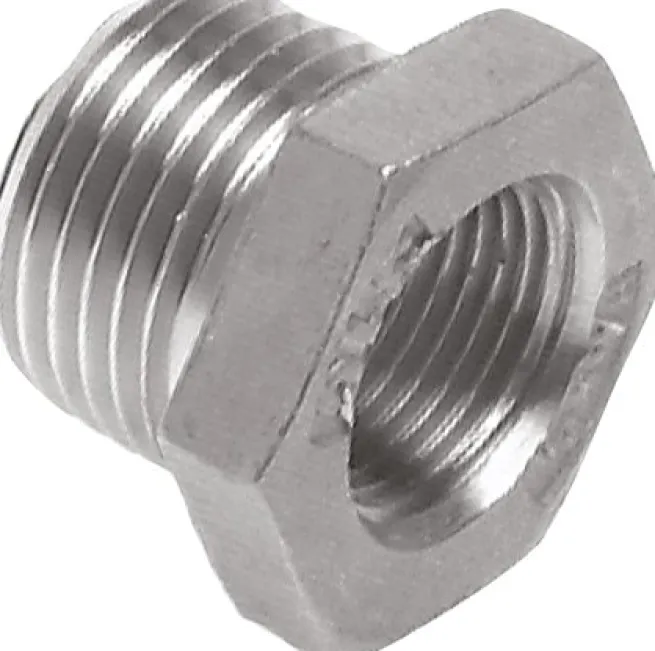 Reduziernippel R 3/4"(AG)-Rp 1/2"(IG), 1.4408