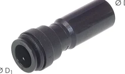 Reduzierung 15mm Stecknippel x 10mm Schlauch, IQS-Big