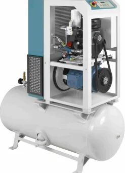 RENNER-Kompressor Modell RSDF-PRO 15,0 auf 250 Liter Behälter -frequenzgeregelt Schraubenkompressor