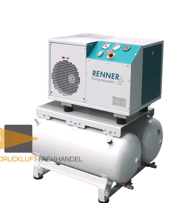 RENNER-Kompressor RSD-B 3,0 mit 2x90 L. Behälter - Schraubenkompressor