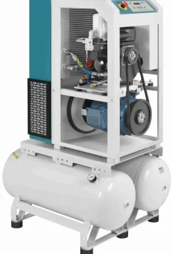 RENNER-Kompressor RSDF-PRO 7,5 auf 2x90 Liter Behälter- frequenzgeregelter Schraubenkompressor