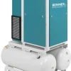 RENNER-Kompressor RSDF-PRO 5,5 auf 2x90 Liter Behälter- frequenzgeregelter Schraubenkompressor