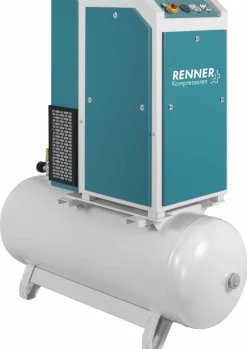 RENNER-Kompressor RSD-PRO 18,5 auf 500 Liter Behälter Schraubenkompressor