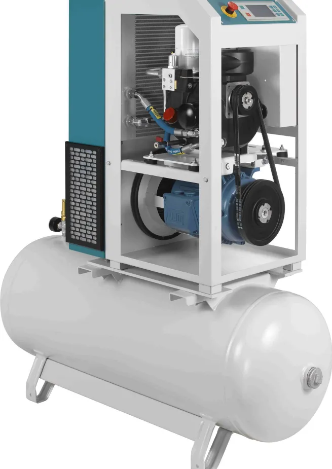 RENNER-Kompressor RSD-PRO 18,5 auf 500 Liter Behälter Schraubenkompressor