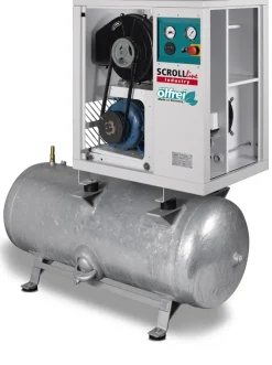 RENNER-Scrollkompressor Industry SLD-NEO 7,5 I 10 bar auf 250L Behälter -Ölfrei