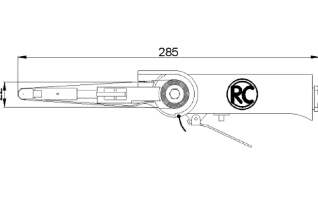 Rodcraft Bandschleifer 10mm RC7155