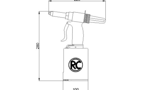 Rodcraft Blindnietsetzgerät 6700