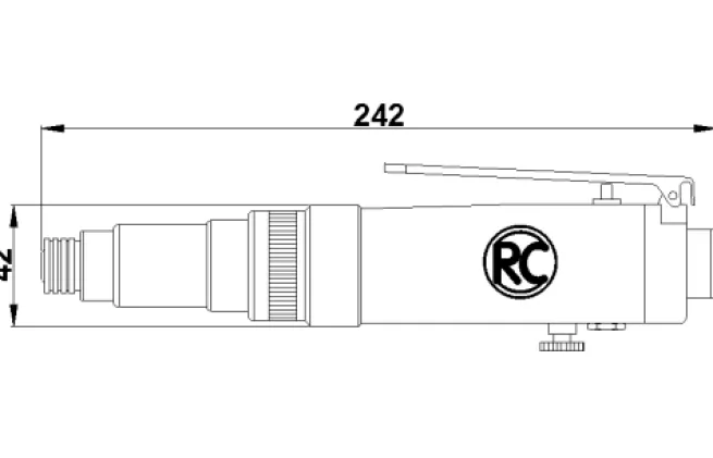 Rodcraft Drehschrauber G1/4 - RC4770