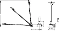 Rodcraft Luft-Hydraulischer Wagenheber ATJ50-3 - nie wieder selbst pumpen!