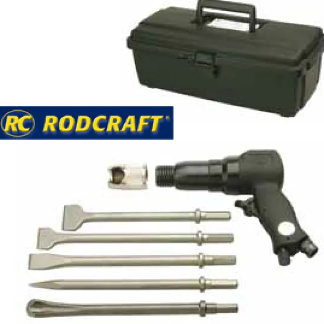 Rodcraft Meissel-Hammerset für Stein und Beton 5150