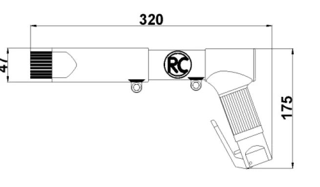 Rodcraft Nadelentroster RC5625