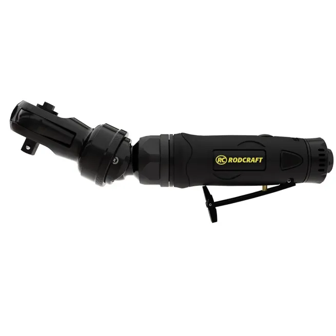 Rodcraft RC3688 Druckluft Ratschenschrauber mit flexiblem Kopf Rodflex Konzept - Vierkant 1/2 Zoll, max. Drehmoment 90 Nm