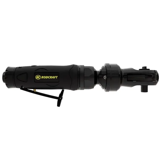 Rodcraft RC3688 Druckluft Ratschenschrauber mit flexiblem Kopf Rodflex Konzept - Vierkant 1/2 Zoll, max. Drehmoment 90 Nm