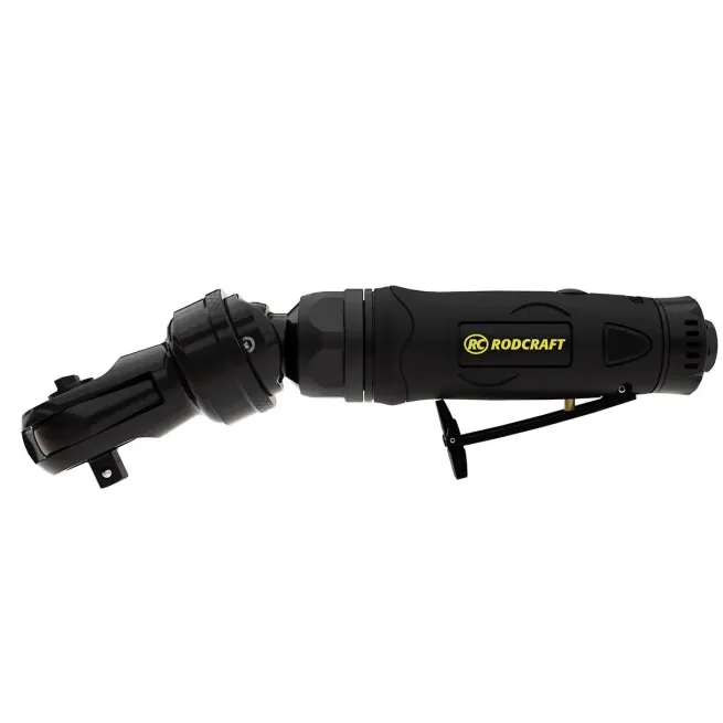 Rodcraft RC3688 Druckluft Ratschenschrauber mit flexiblem Kopf Rodflex Konzept - Vierkant 1/2 Zoll, max. Drehmoment 90 Nm