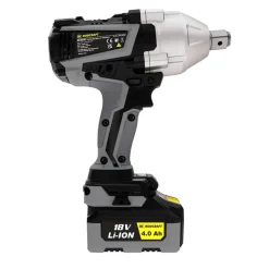 Rodcraft RC9087K4 Akku-Schlagschrauber, Vierkant 3/4 Zoll, max. Lösemoment 1500 Nm, inkl. 2x 4 Ah Akku, Ladegerät und Stofftasche