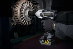 Rodcraft RC9087K6 Akku-Schlagschrauber, Vierkant 3/4 Zoll, max. Lösemoment 1500 Nm, inkl. 2x 6 Ah Akku, Ladegerät und Stofftasche