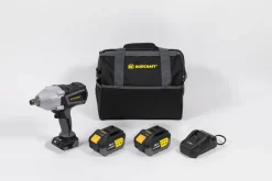 Rodcraft RC9087K6 Akku-Schlagschrauber, Vierkant 3/4 Zoll, max. Lösemoment 1500 Nm, inkl. 2x 6 Ah Akku, Ladegerät und Stofftasche