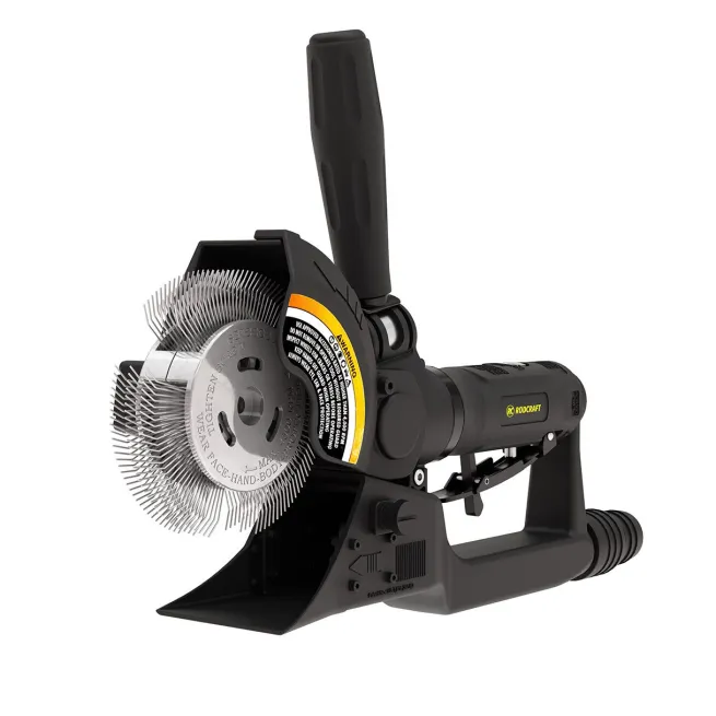 Rodcraft RC7095K Druckluft MBX Multi-Schleifer, stufenlose Geschwindigkeitsregulierung, verstellbarer Handgriff, mit viel Zubehör, im Kunststoffkoffer