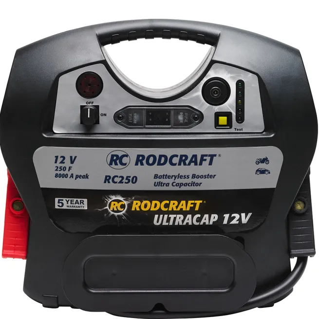 Rodcraft Ultrakondensatoren-Booster RC250 - Starthilfe